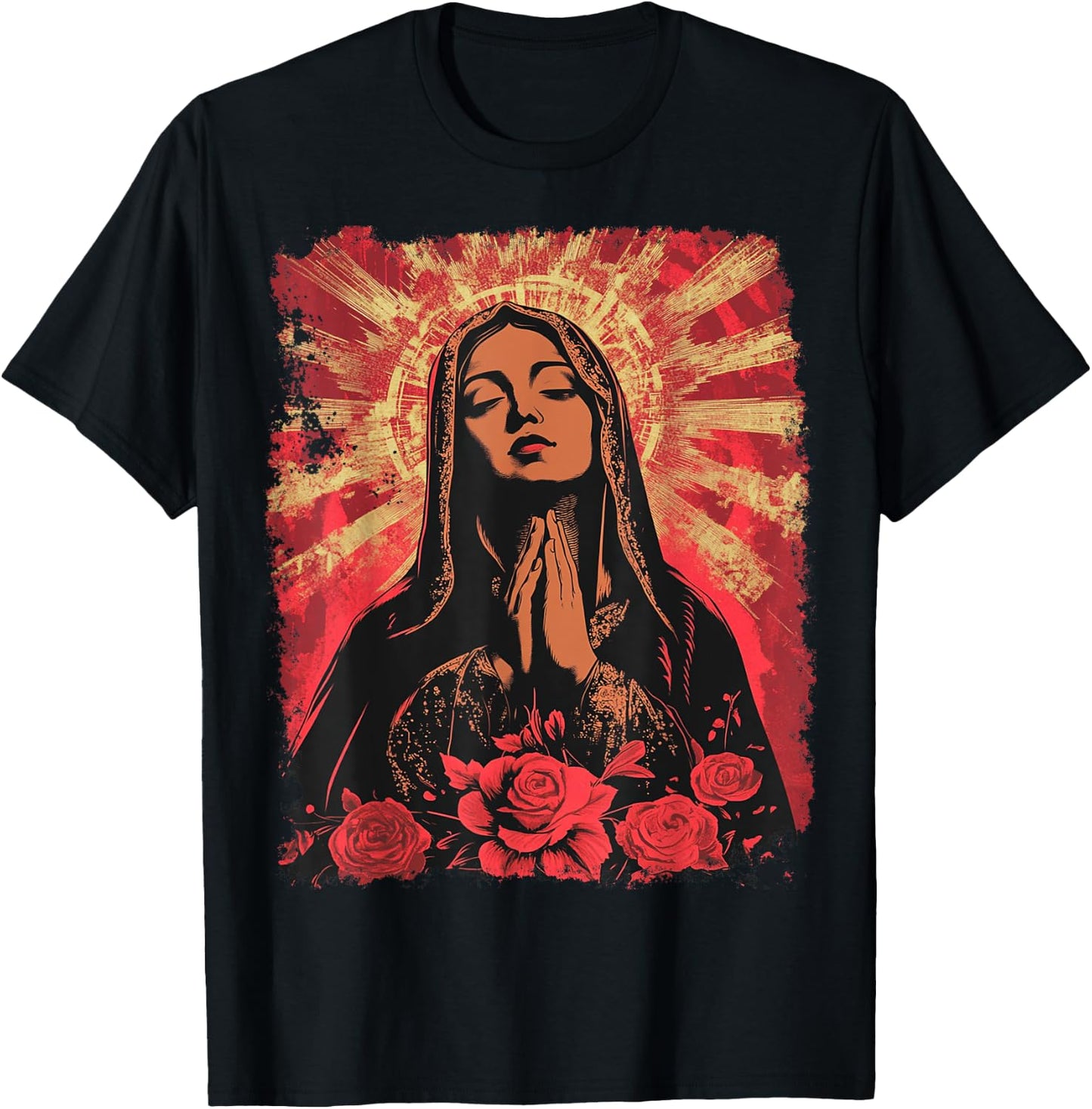 The Virgin Mary T-Shirt - T-Shirt | Black