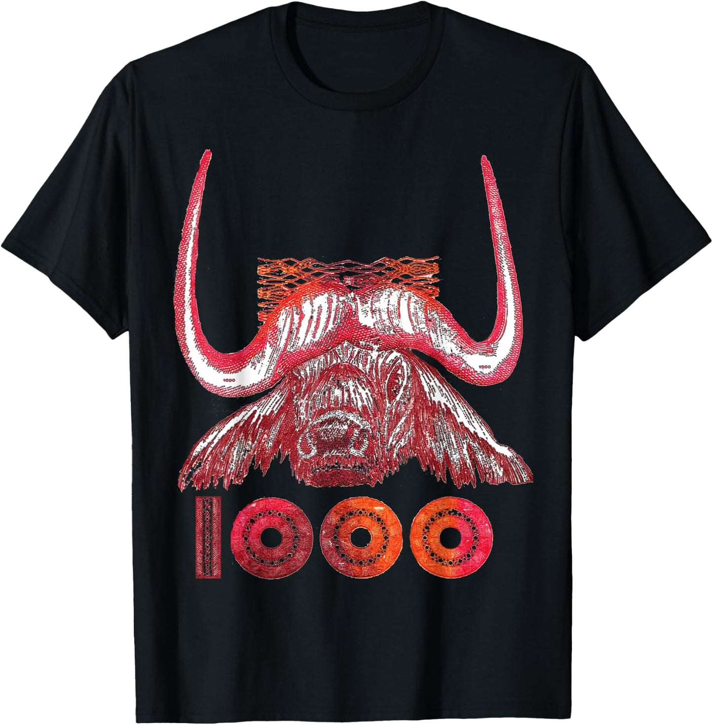 ALGERIA, BULL, DINAR, ALGERIA , Black, S T-Shirt - T-Shirt | Black
