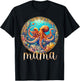 Mom & Baby Octopus - Sea Ocean Animal Mama Mother's Day T-Shirt - T-Shirt | Black