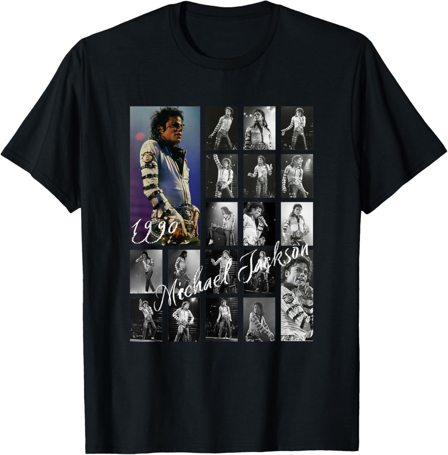 Michael Jackson 077 T-Shirt - T-Shirt | Black