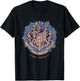 Harry Potter Happy Christmas from Hogwarts Christmas T-Shirt - T-Shirt | Black