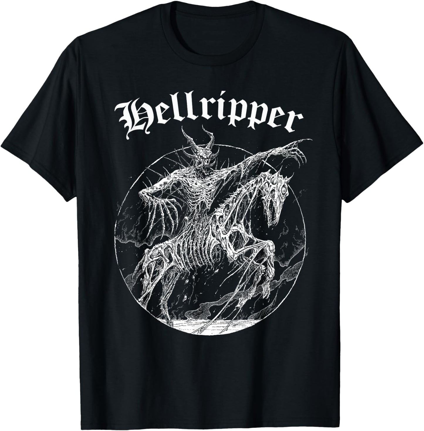 'Hellripper - Der Nuckelavee' T-Shirt - T-Shirt | Black