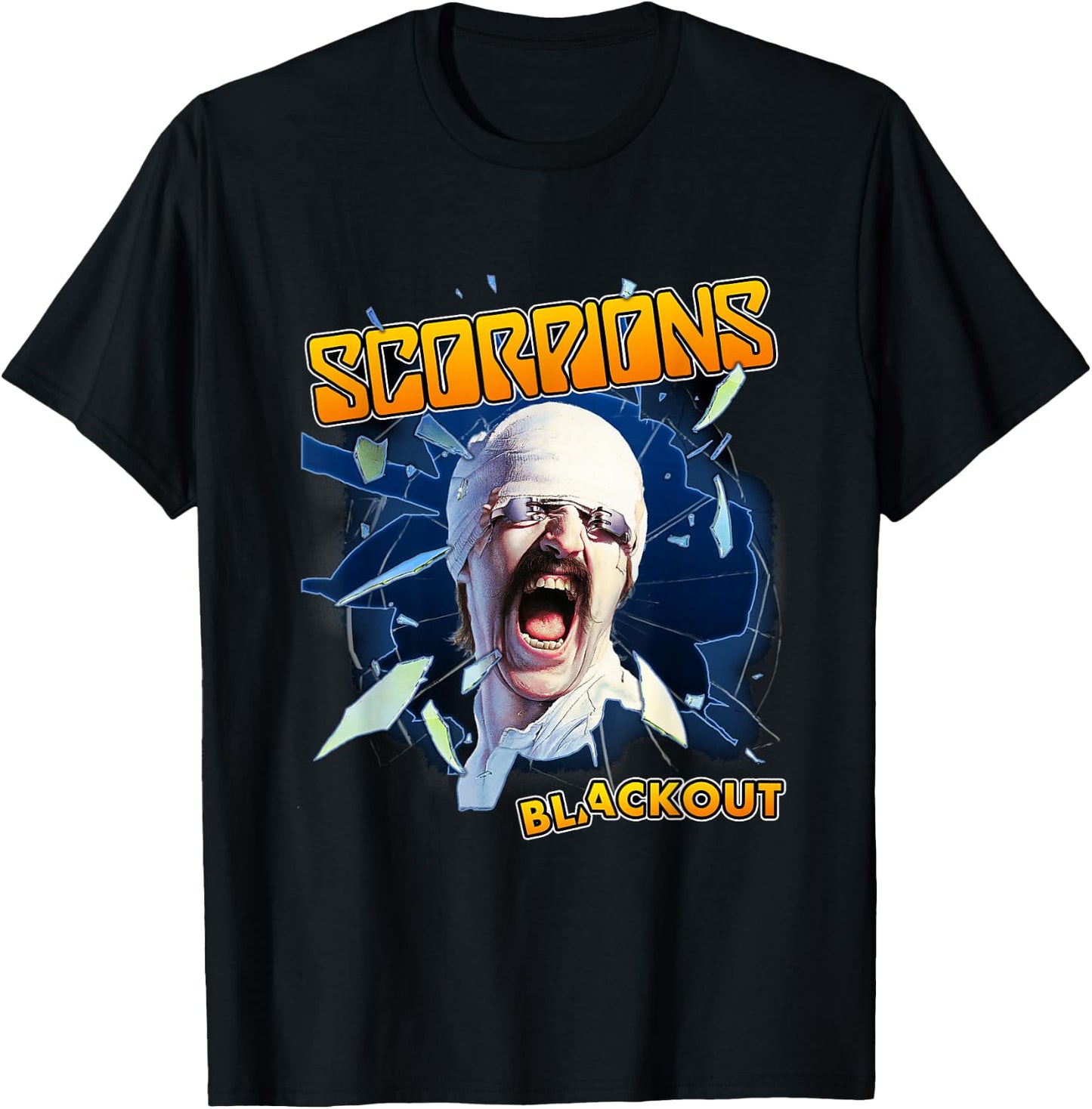 Offizielle Scorpions , Schwarz, , Kurzarm, S, EU 41/15, Klassisch, Musik, Scorpions-Fans T-Shirt - T-Shirt | Black