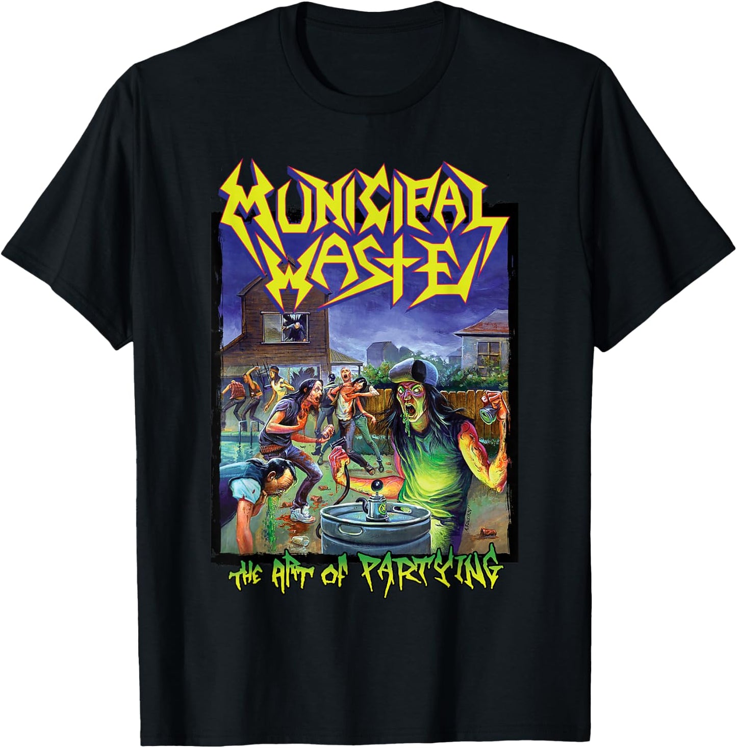 Municipal Waste The Art of Party T-Shirt - T-Shirt | Black