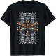 Steam Punk Dragonfly Mechanical Victorian Steampunk Lover T-Shirt - T-Shirt | Black