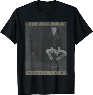 Tom Petty I Won't Back Down T-Shirt - T-Shirt | Black