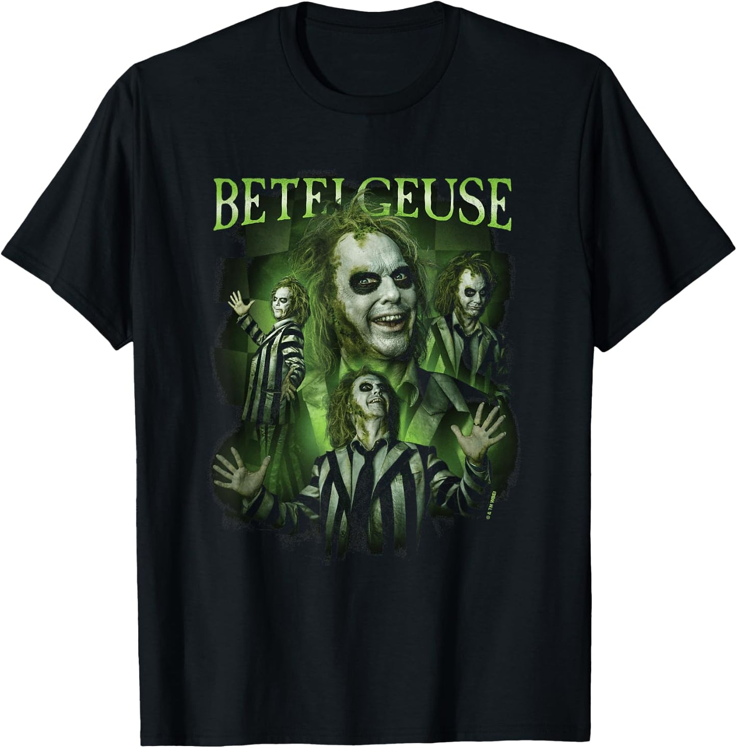 Beetlejuice Beetletjuice Homage , Black, S T-Shirt - T-Shirt | Black