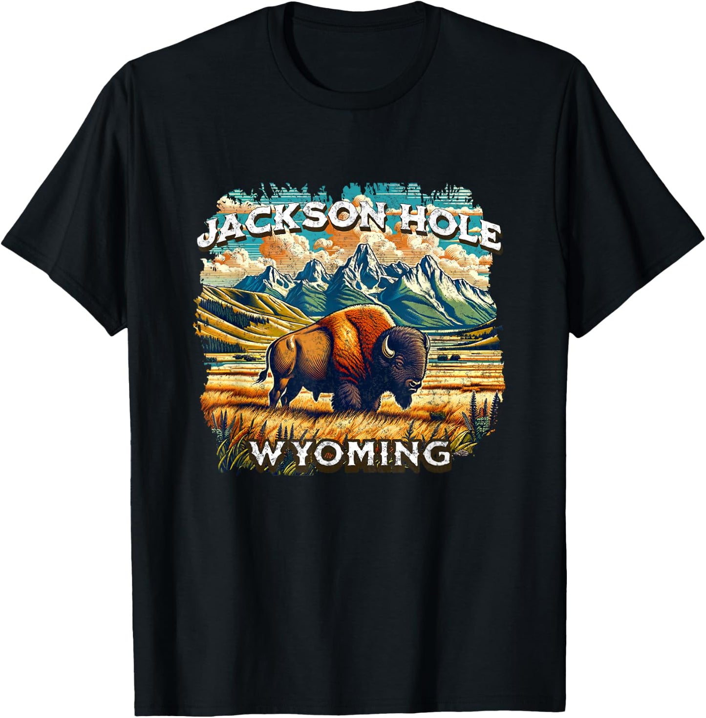 Jackson Hole T-Shirt - T-Shirt | Black