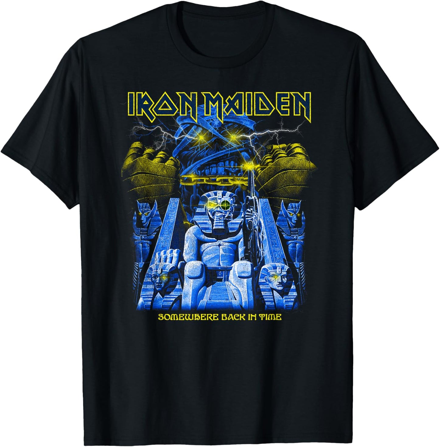 Iron Maiden - Back In Time Mummy T-Shirt - T-Shirt | Black