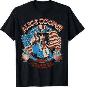 Alice Cooper Elected Snake Shields T-Shirt - T-Shirt | Black
