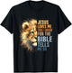 Kids Lion Christian Religious Baby Jesus Loves Me This I Know T-Shirt - T-Shirt | Black