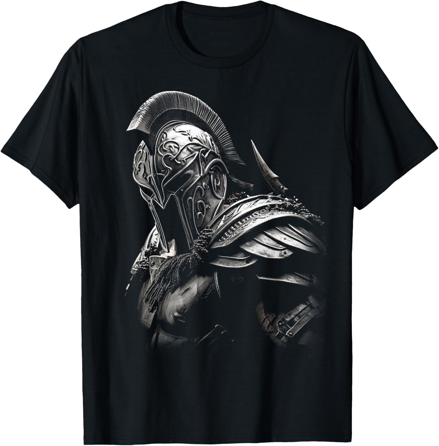 Spartan Patriotic Molon Labe Spartan Greek , Black, S T-Shirt - T-Shirt | Black