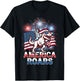 Statue of Liberty American Dinosaur Funny 4th of July Boys T-Shirt - T-Shirt | Black