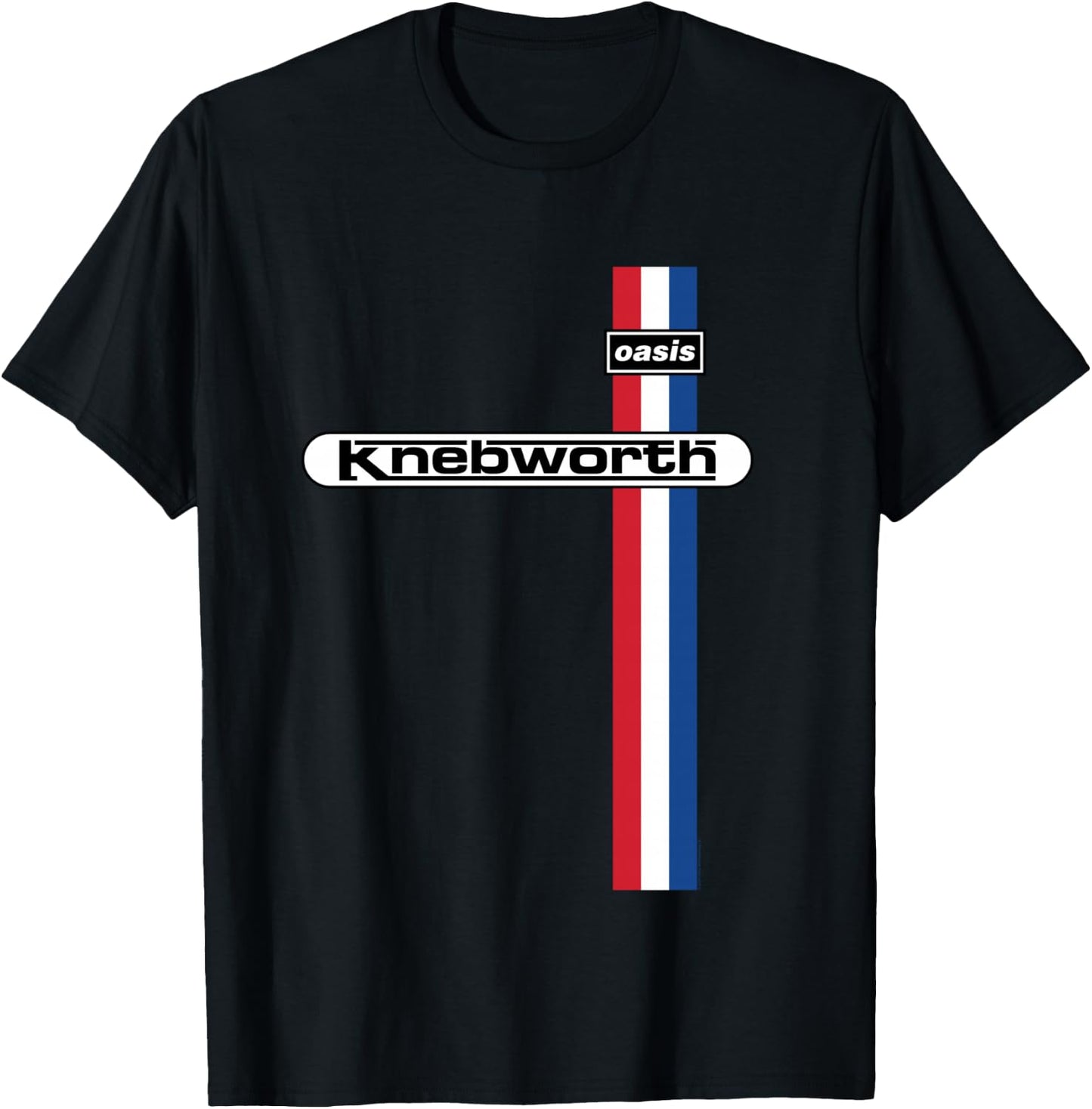 Oasis – Knebworth In Navy , Blue, S T-Shirt - T-Shirt | Black