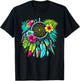 Surreal Dream Catcher Bohemian Spiritual festival fashion T-Shirt - T-Shirt | Black