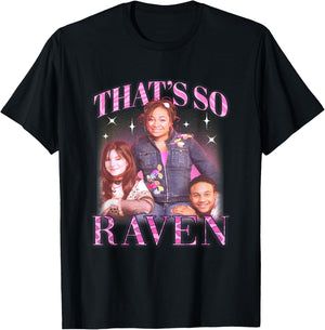 Disney That's So Raven Main Cast Vintage Group Shot T-Shirt - T-Shirt | Black