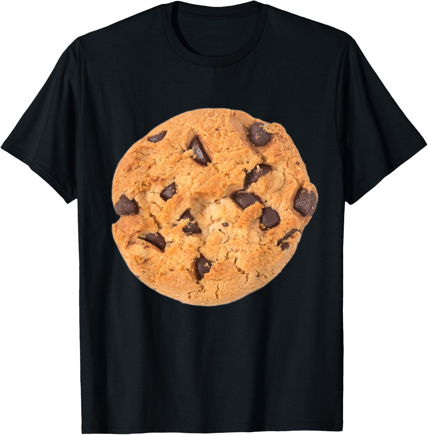 Chocolate Chip Cookie Last Minute Halloween Outfit T-Shirt - T-Shirt | Black