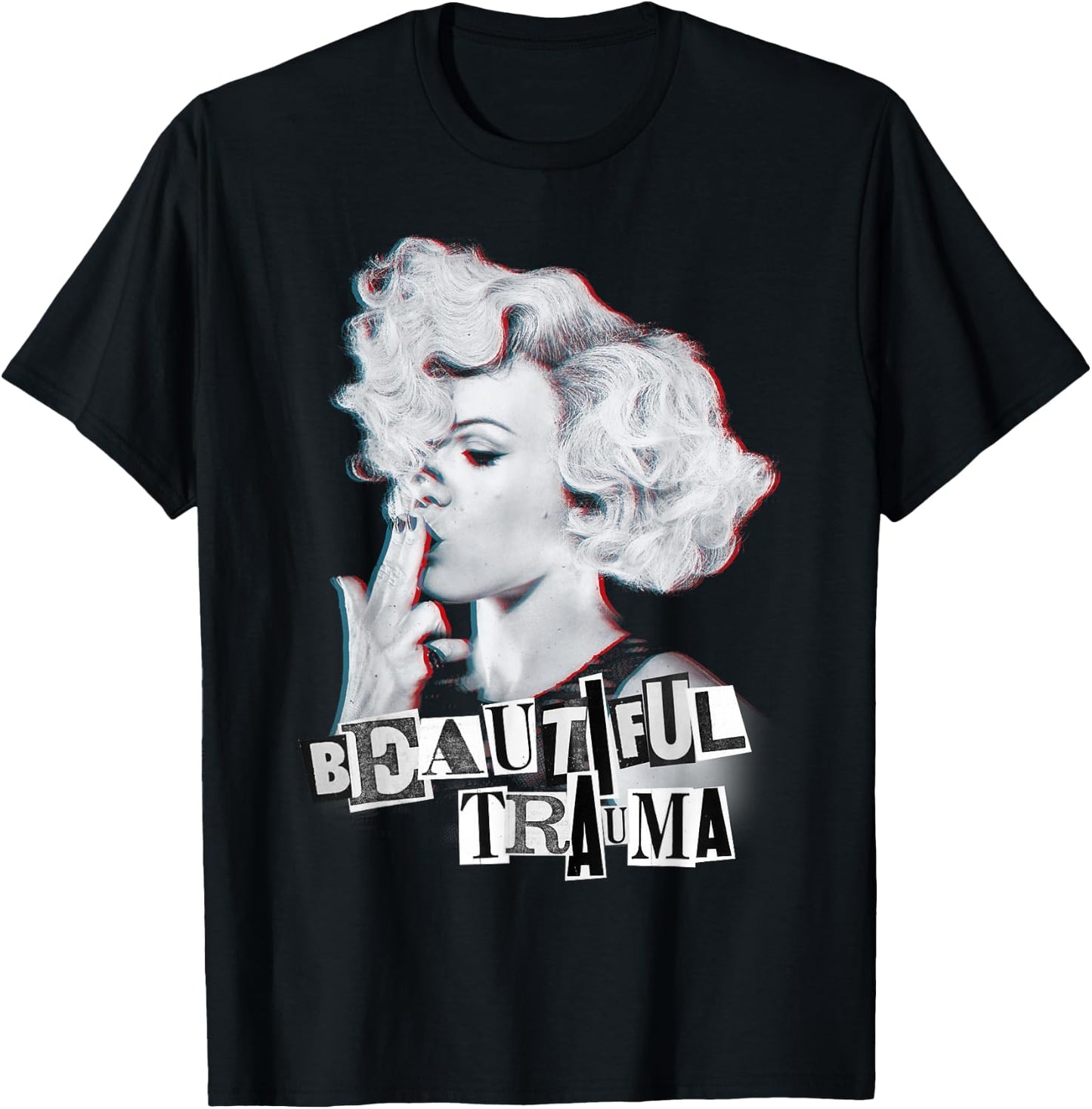 P! NK Beautiful Trauma , Black, S T-Shirt - T-Shirt | Black