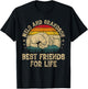 Welo And Grandson Best Friends For Life Father's Day T-Shirt - T-Shirt | Black