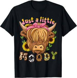 Highland Cow Scottish Highland Cow T-Shirt - T-Shirt | Black