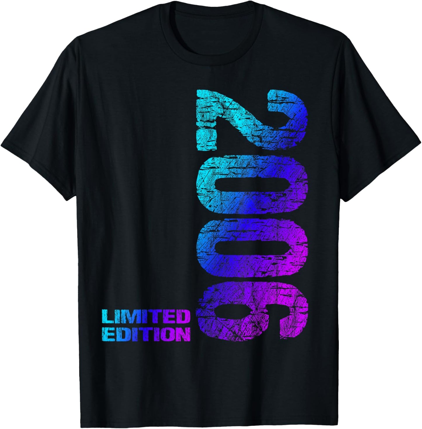 20. Geburtstag 2006 Limited Edition Junge Mädchen T-Shirt - T-Shirt | Black