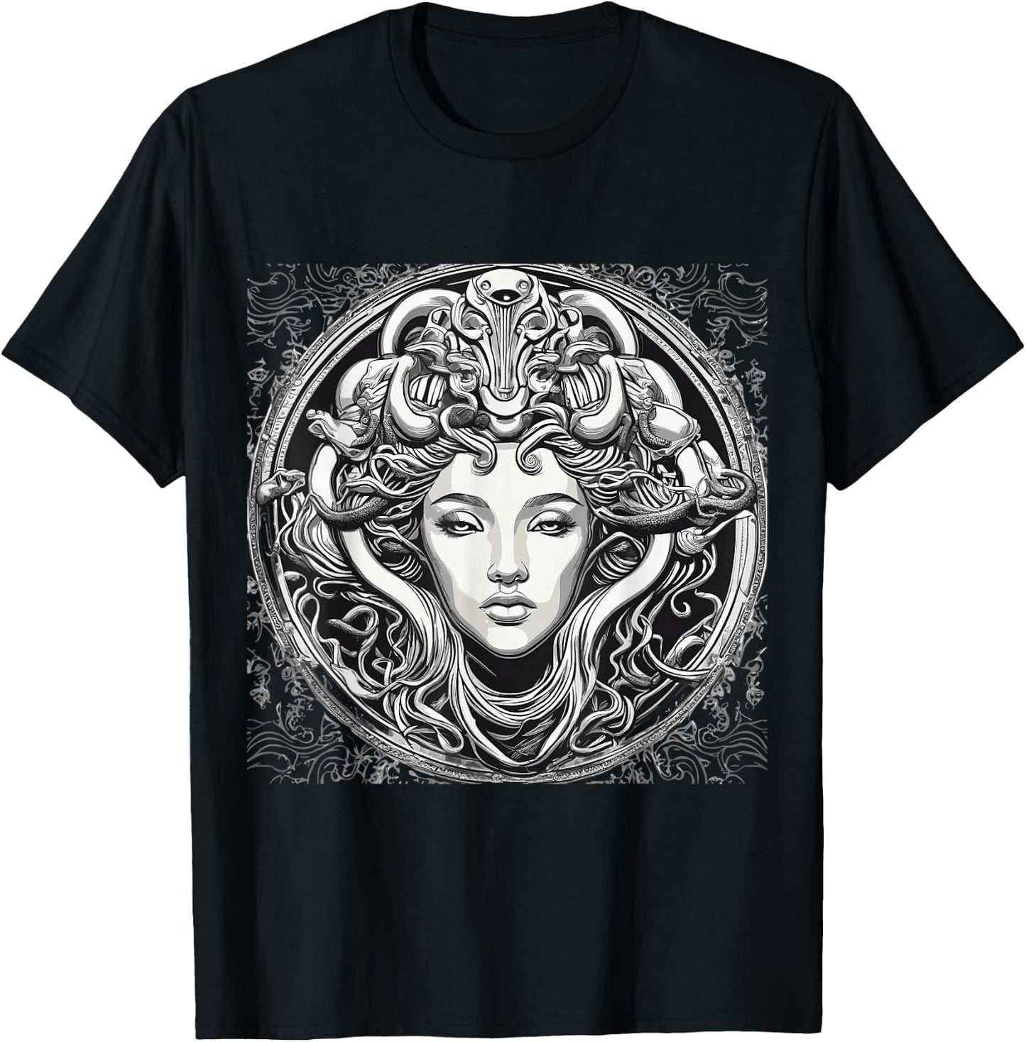 Medusa Art T-Shirt - T-Shirt | Black
