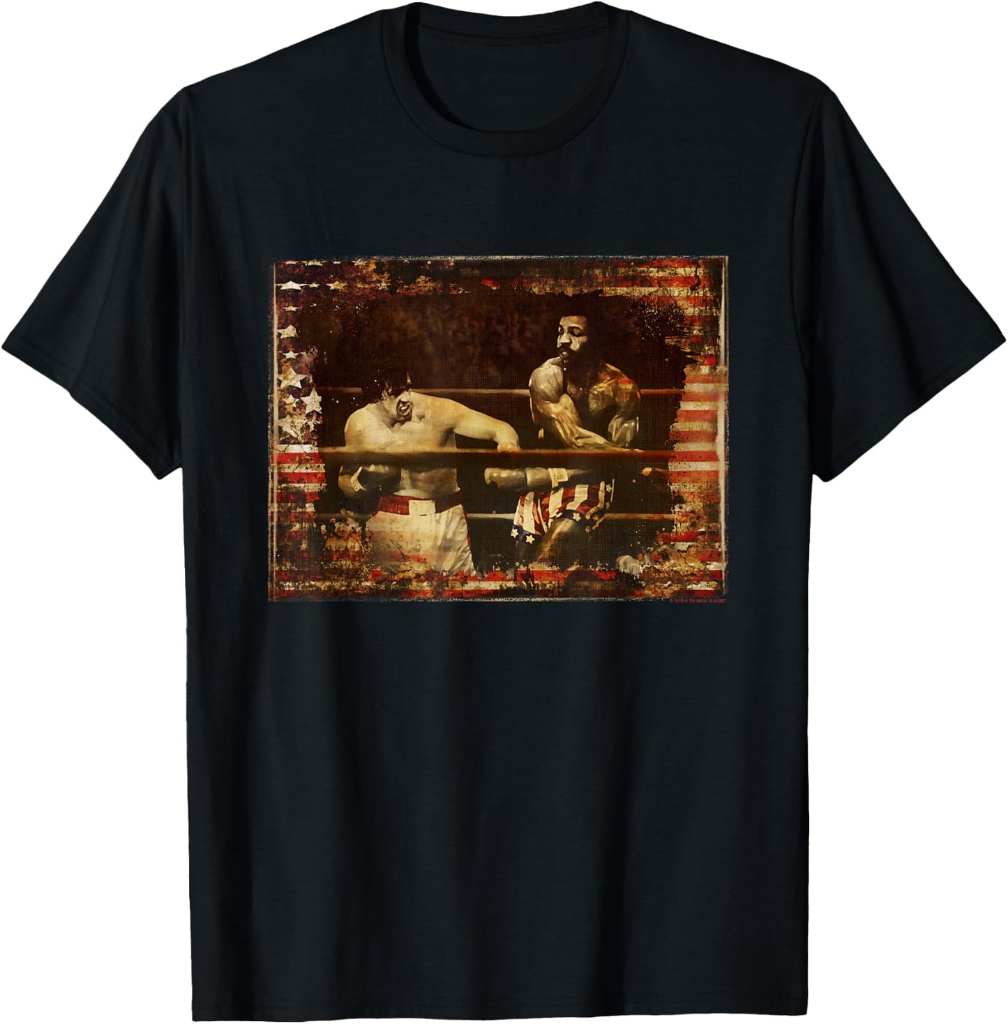Rocky Apollo Creed Upper Hand T-Shirt - T-Shirt | Black