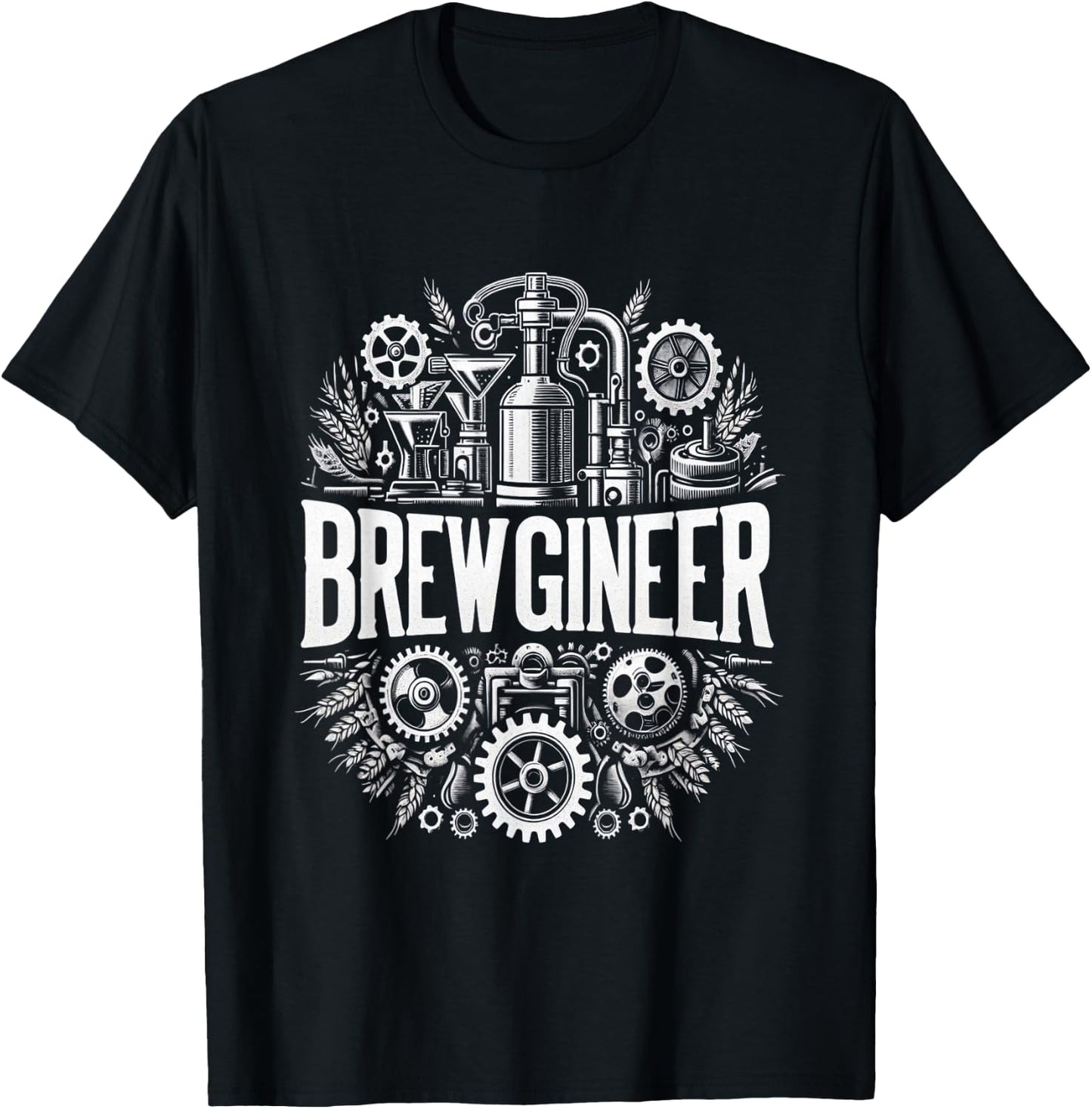Creative Beer Brewery Amateur Brewery Amateur T-Shirt - T-Shirt | Black