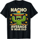 Nacho Average 15 Year Old Cinco De Mayo Cactus Birthday Cool T-Shirt - T-Shirt | Black