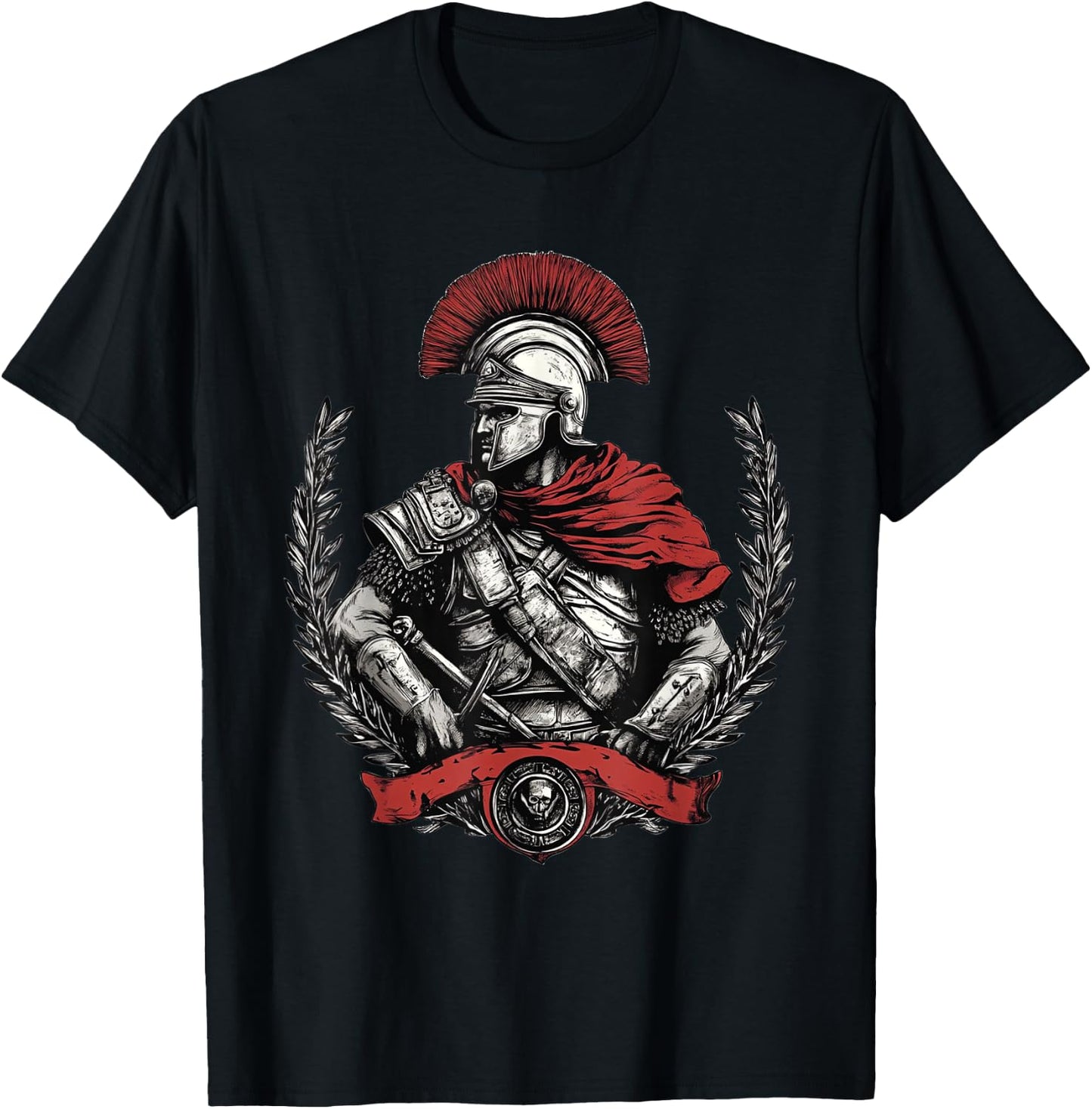 Adults Kids Roman History Military Black Small T-Shirt - T-Shirt | Black