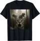 Cat Selfie with Rex Dinosaur Funny Cat Kids Men Women T-Shirt - T-Shirt | Black