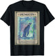 Penguin Tarot Card T-Shirt - T-Shirt | Black