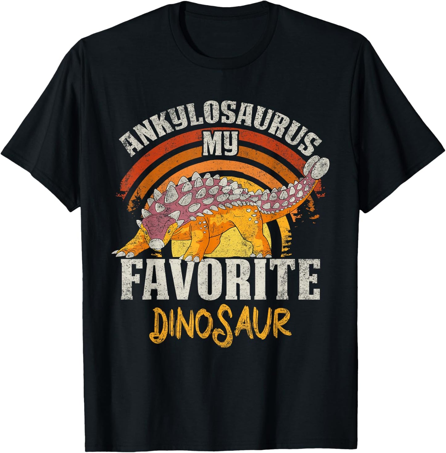 Ankylosaurus My Favorite Dinosaurier Design für Paläontologen T-Shirt - T-Shirt | Black