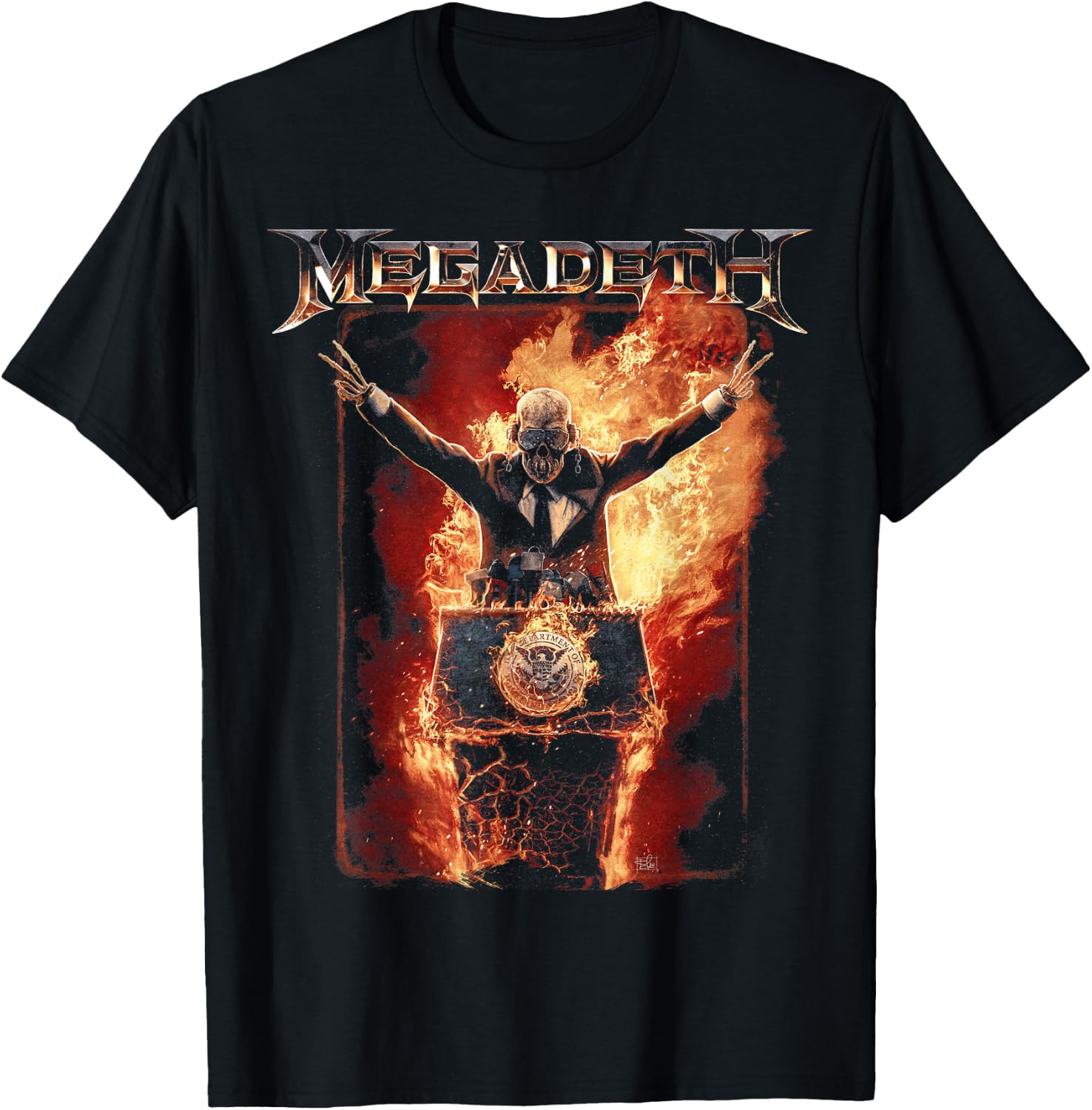 Megadeth - Vixon , black T-Shirt - T-Shirt | Black