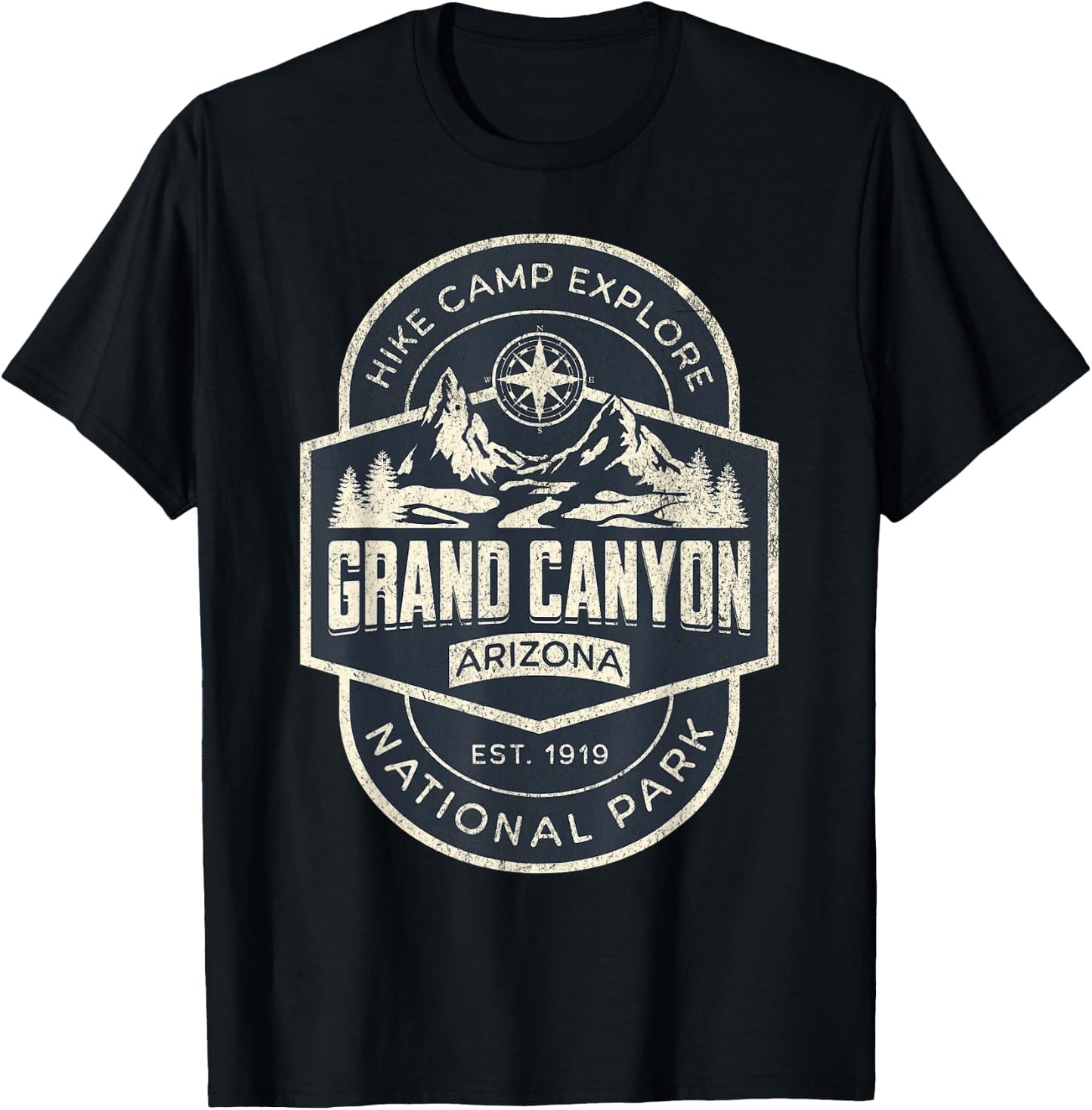 Grand Canyon National Park T-Shirt - T-Shirt | Black