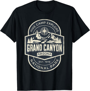 Grand Canyon National Park T-Shirt - T-Shirt | Black