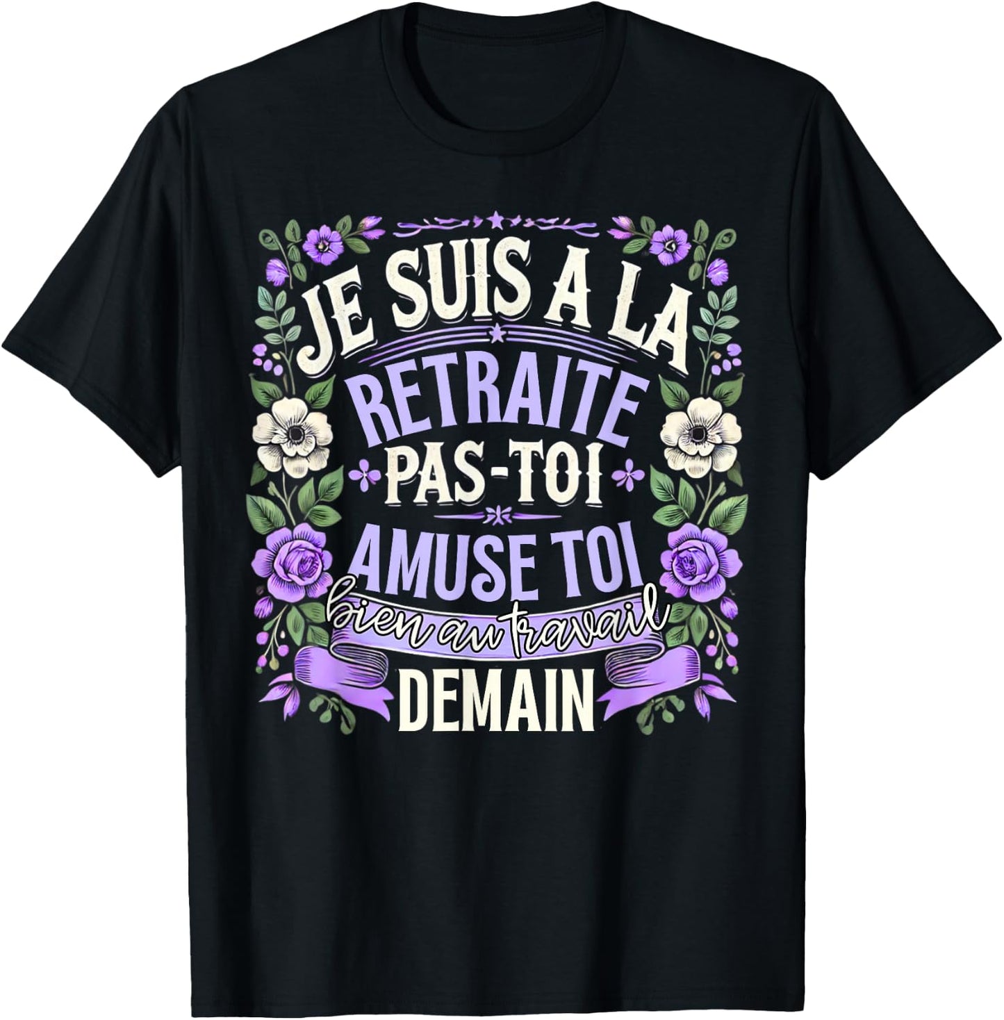 Retirement 2025 Women Retired 2025 , Black, S T-Shirt - T-Shirt | Black
