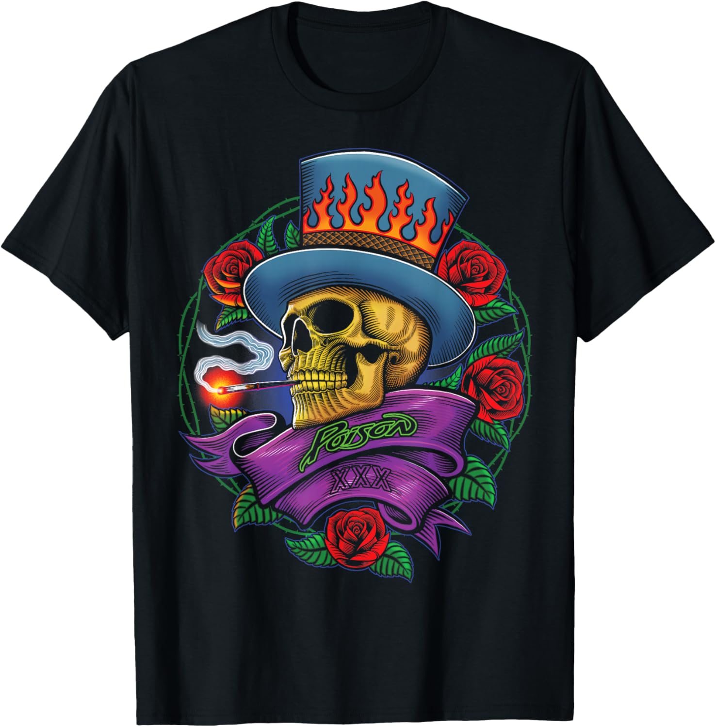 Poison - Lit T-Shirt - T-Shirt | Black