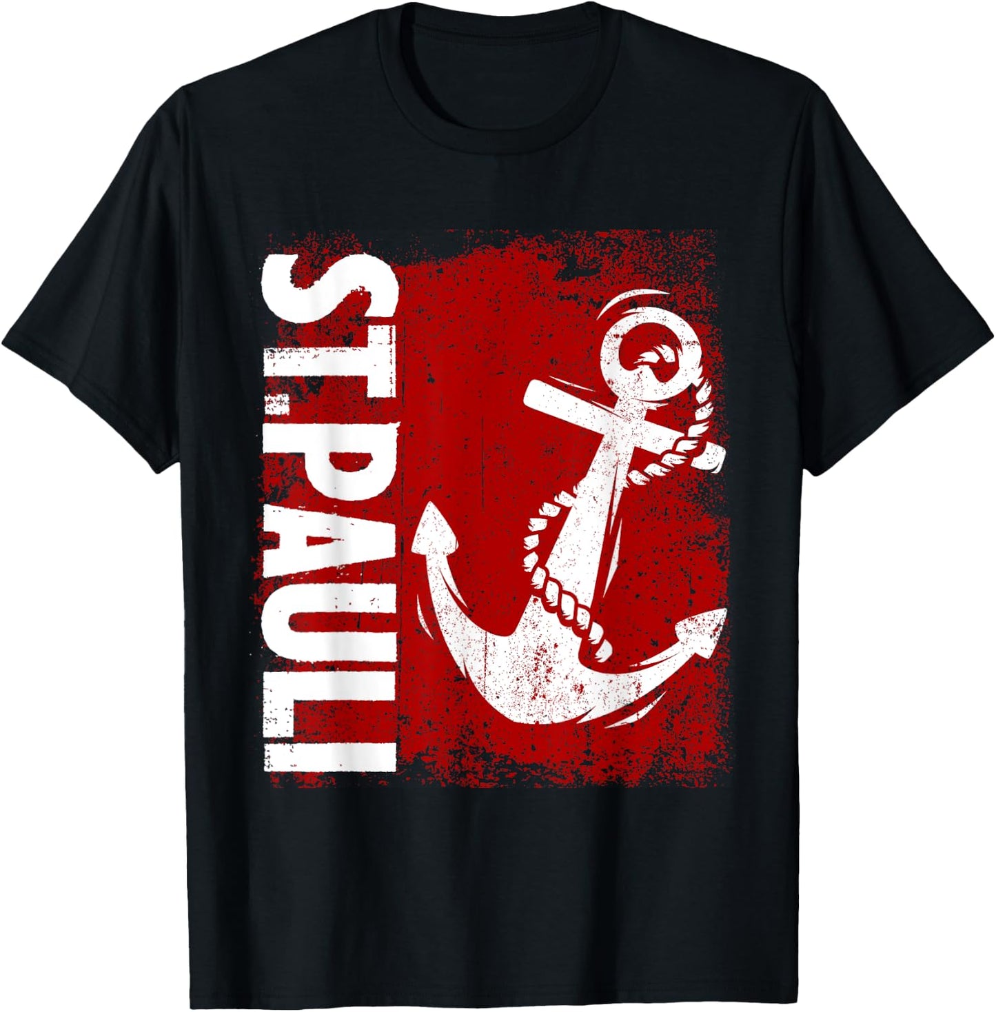 St Pauli Hamburg Paulianer St. Pauli , black T-Shirt - T-Shirt | Black