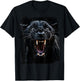 Vintage Panther Black Animal Graphic T-Shirt - T-Shirt | Black