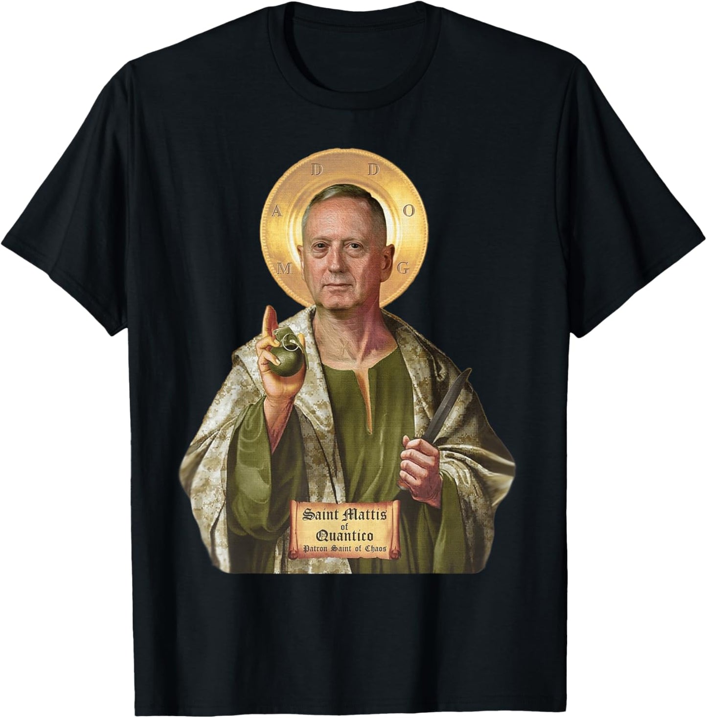 Secretary of Offense General Mattis Funny T-Shirt - T-Shirt | Black