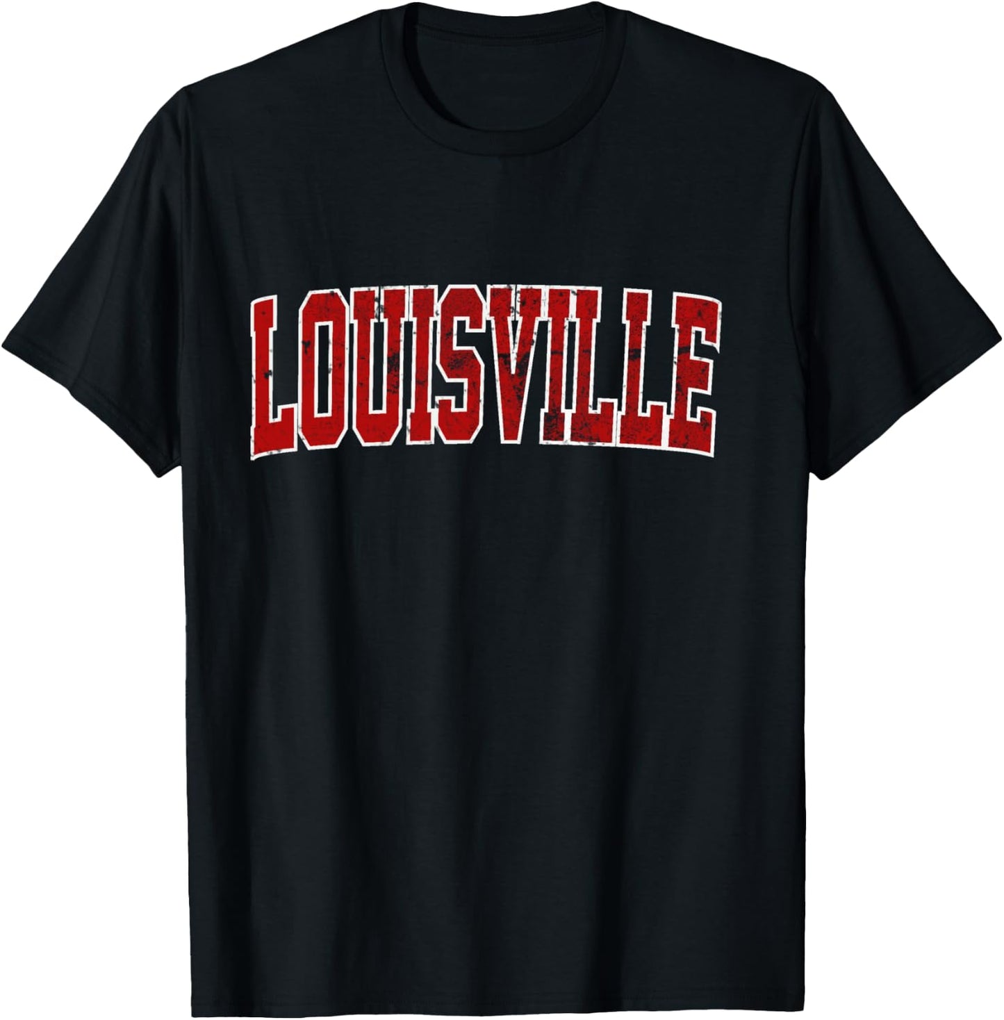 Vintage Louisville Louisville Women Retro Louisville KY T-Shirt - T-Shirt | Black