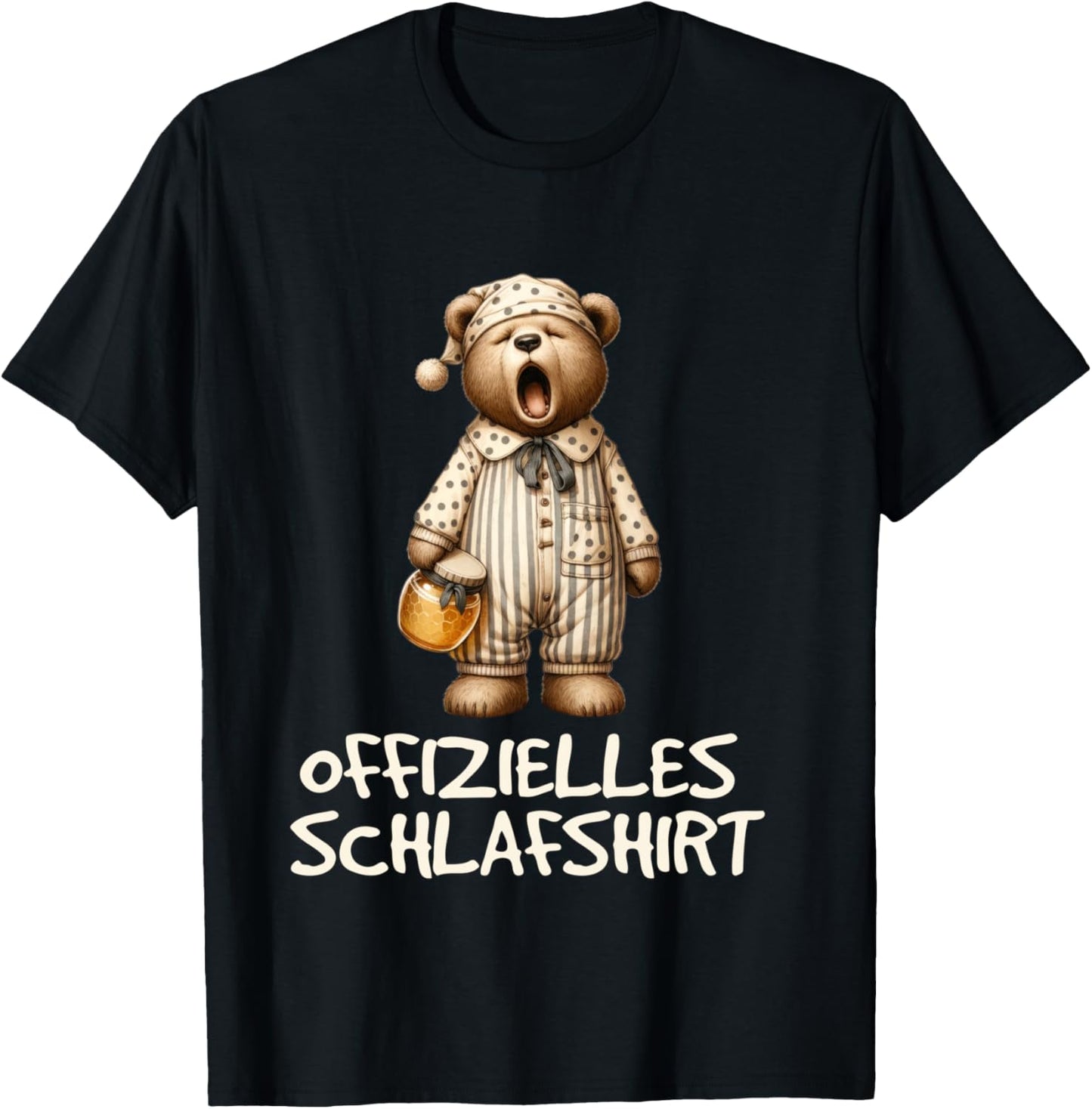 Official Bear Sleep Shirt T-Shirt - T-Shirt | Black