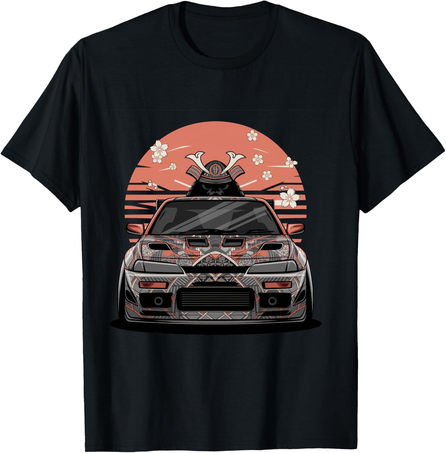 De Voiture Japonaise JDM Japan Street Racing Manche Longue T-Shirt - T-Shirt | Black