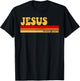 JESUS Name Personalized Idea Men Retro Vintage JESUS T-Shirt - T-Shirt | Black