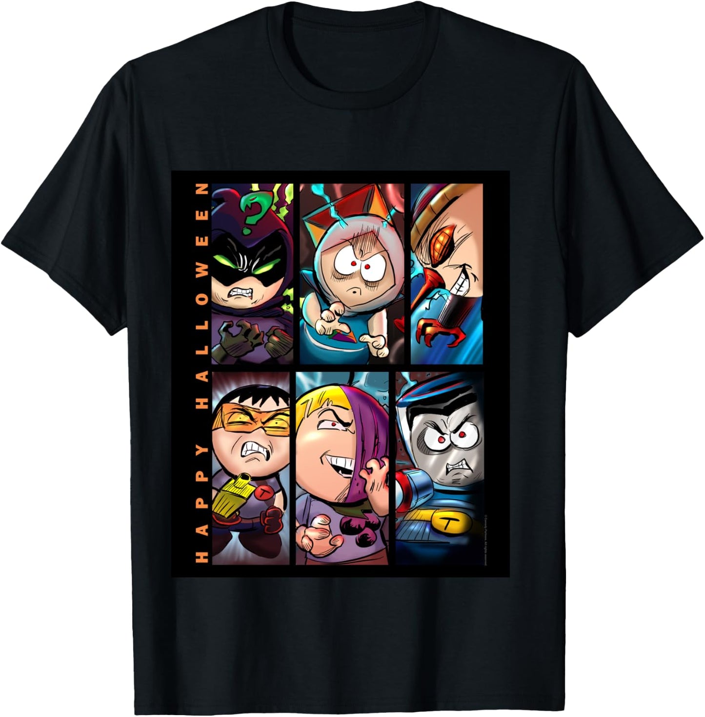 South Park Happy Halloween T-Shirt - T-Shirt | Black
