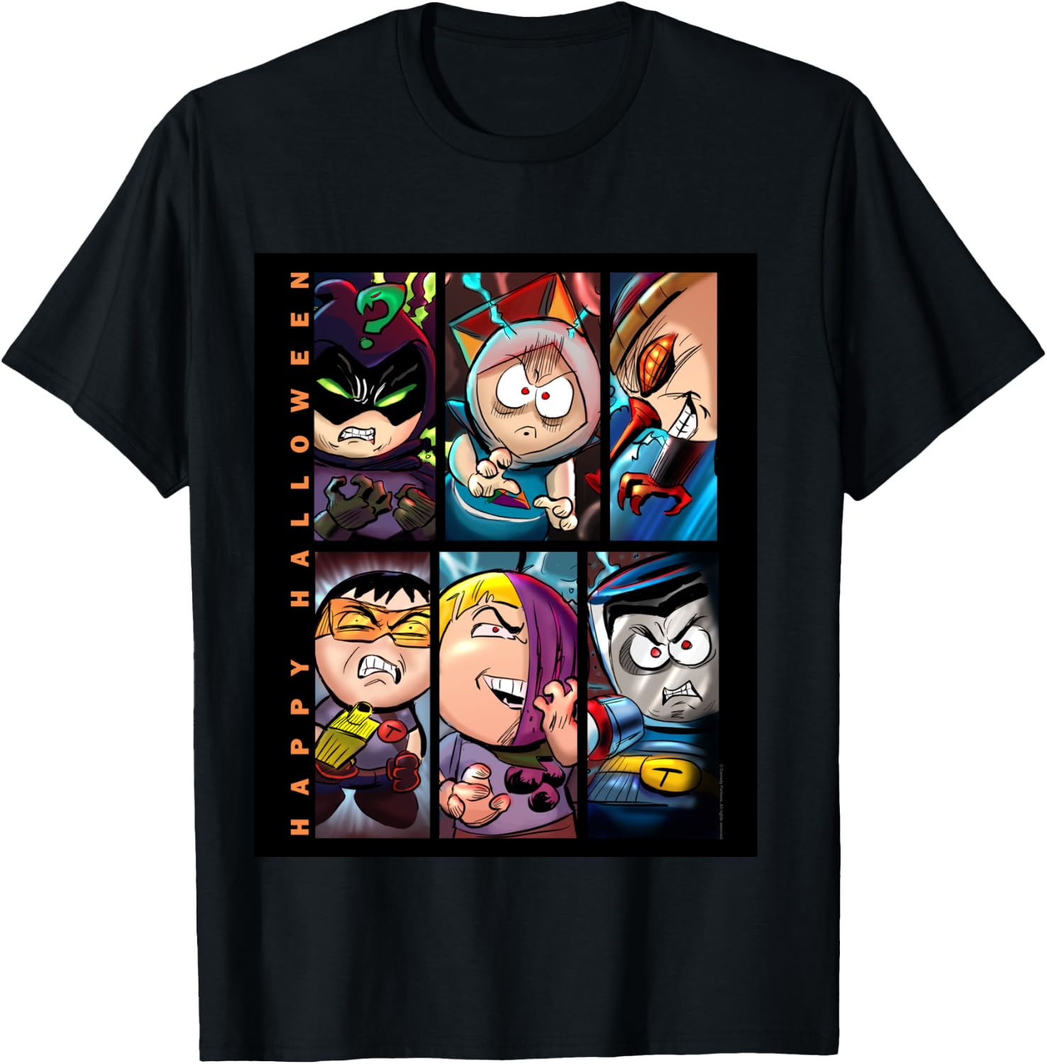 South Park Happy Halloween T-Shirt - T-Shirt | Black