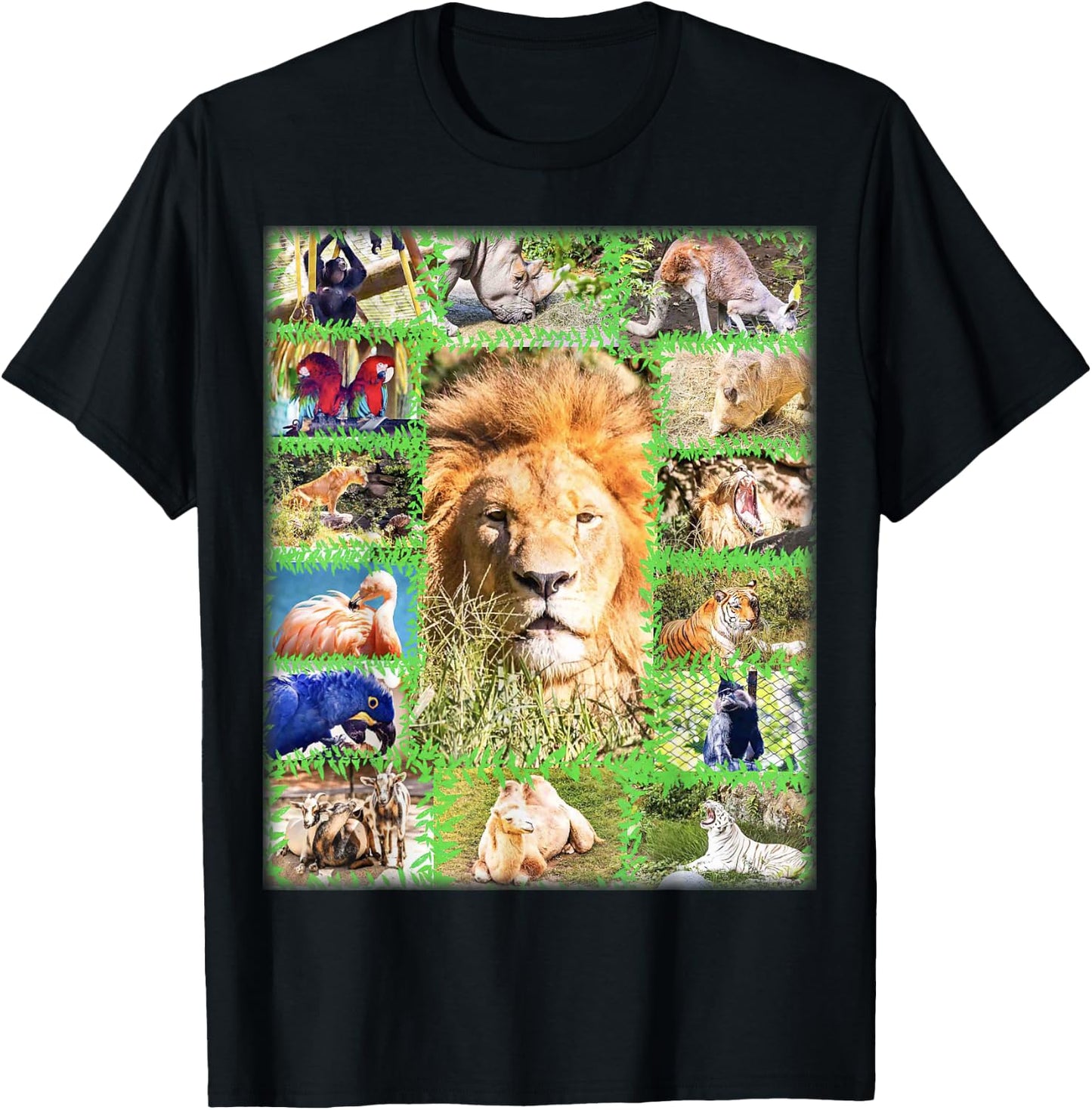 Zoo Portraits T-Shirt - T-Shirt | Black