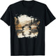 Retro Loon Wilderness Scene Women T-Shirt - T-Shirt | Black