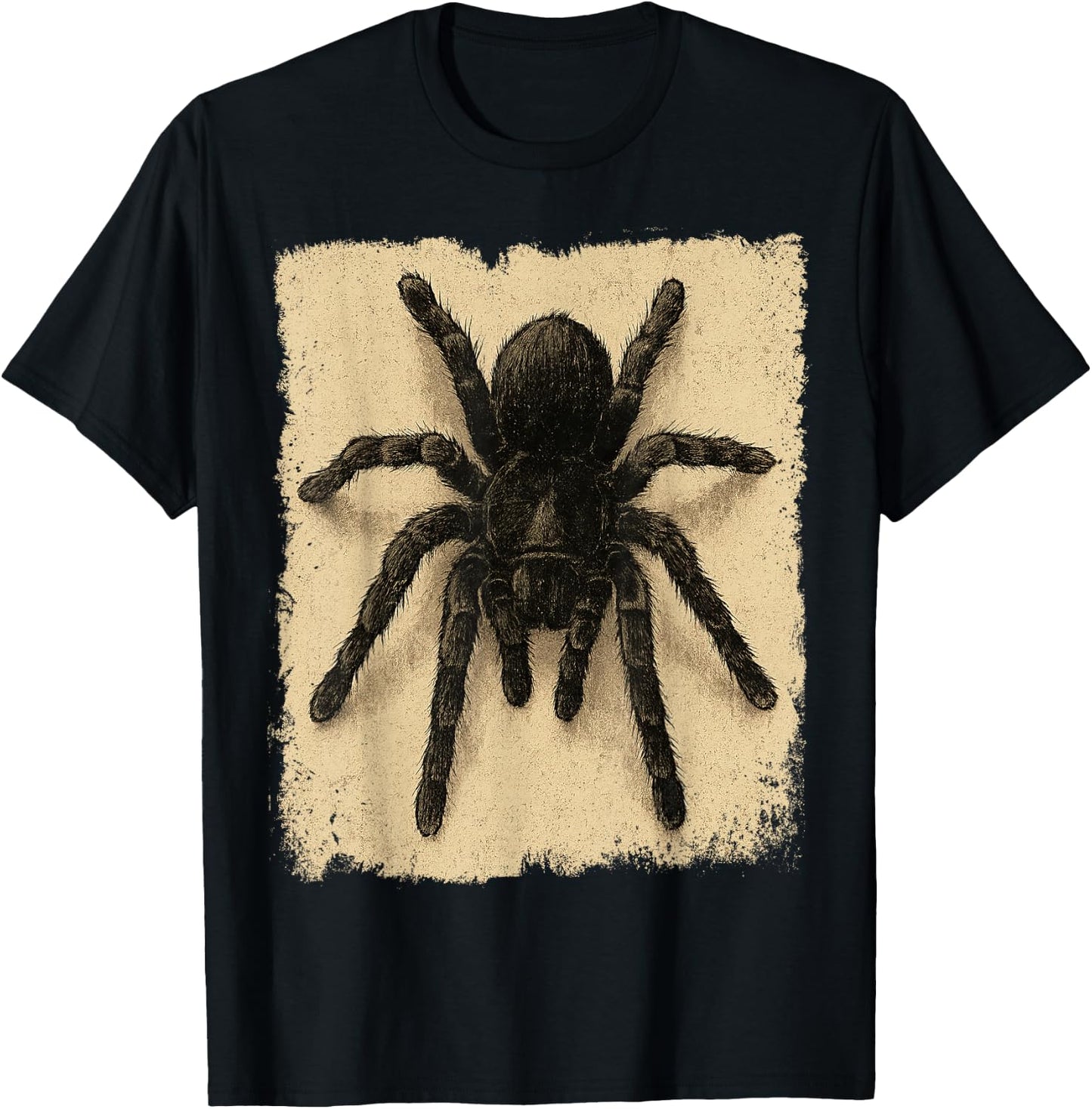 Brazilian Black Tarantula Hairy Spider Arachnid Lovers T-Shirt - T-Shirt | Black
